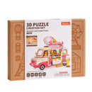 Robotime Rolife Beverly's Ice Cream Truck 3D Wooden Puzzle TGS06 (Pre-Order)