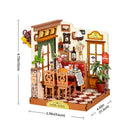 Robotime Rolife Champs-Élysées Bistro DIY Miniature House DS053 (Pre-Order)