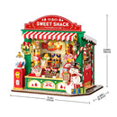 Robotime Rolife Christmas Candy Stand DIY Miniature House DS043 (Pre-Order)