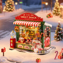 Robotime Rolife Christmas Candy Stand DIY Miniature House DS043 (Pre-Order)