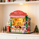Robotime Rolife Christmas Candy Stand DIY Miniature House DS043 (Pre-Order)
