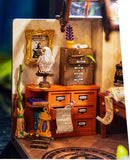 Robotime Rolife The Magic Study House DIY Miniature House Kit DG166 (Back Order)
