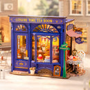 Robotime Rolife Leisure Time Tea Room DIY Miniature House DG171
