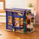 Robotime Rolife Leisure Time Tea Room DIY Miniature House DG171