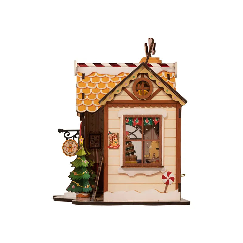 Robotime Rolife DIY Miniature House - Gingerbread House DG176 (Pre-Order)