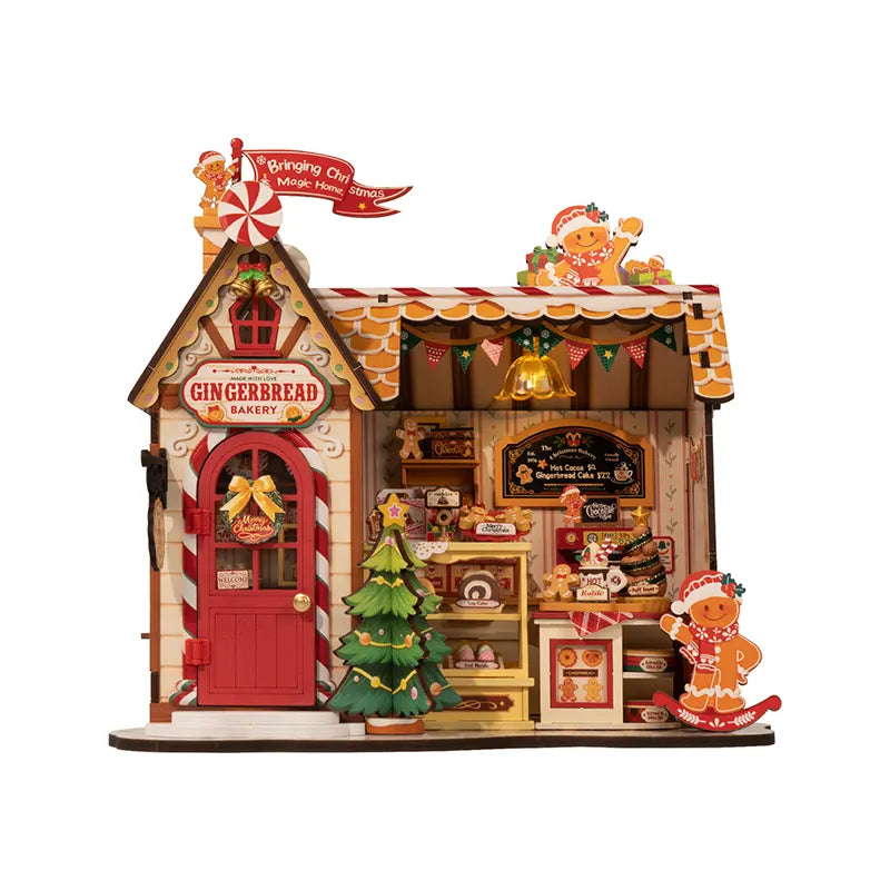 Robotime Rolife DIY Miniature House - Gingerbread House DG176 (Pre-Order)