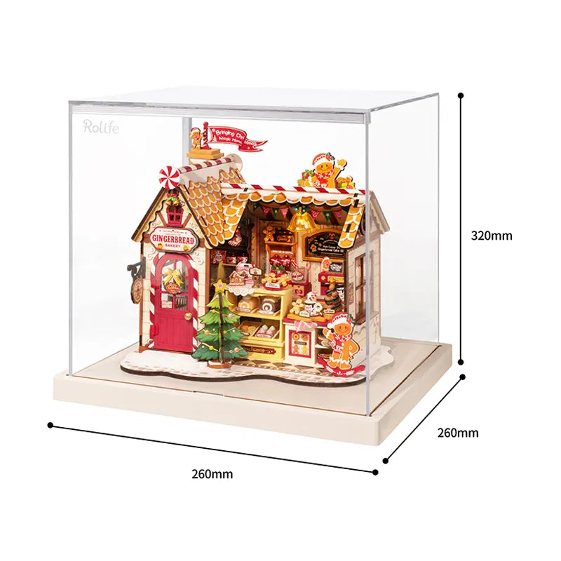 Robotime Rolife DIY Miniature House - Gingerbread House DG176 (Pre-Order)