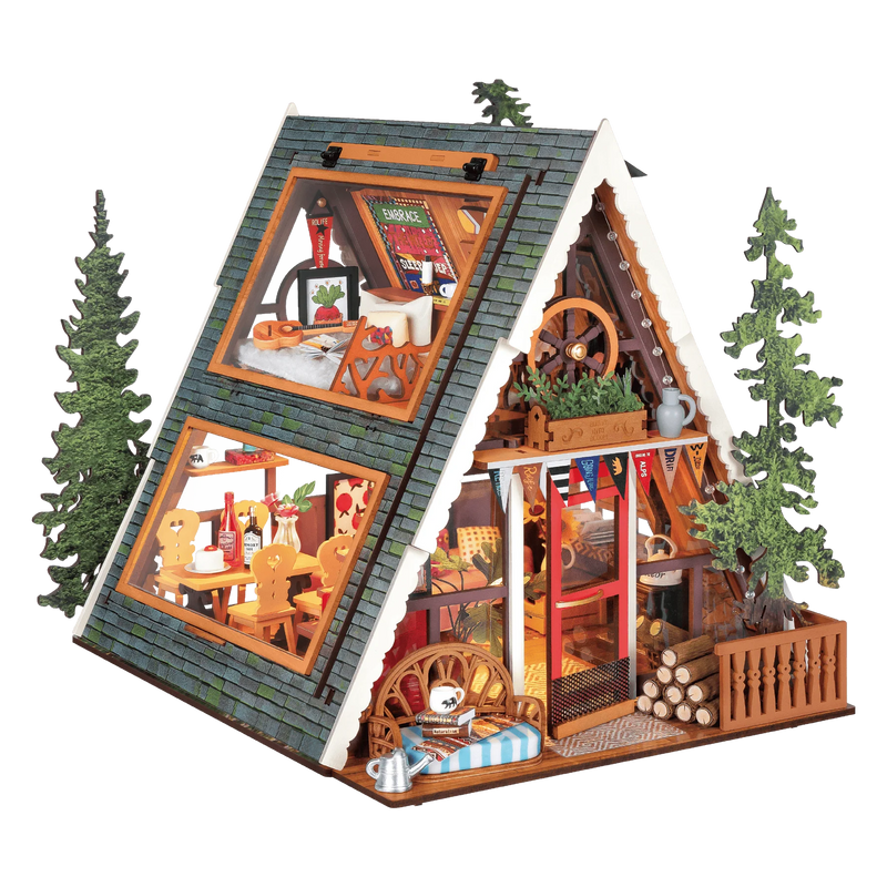 Robotime  Rolife A-Frame Cabin DIY Miniature House DG181 (Pre-Order)