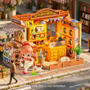 Robotime Rolife DIY Miniature House - Fluffy Friends Store DG185 (Pre-Order)