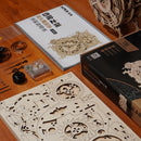 Robotime ROKR Owl Clock LK503 (Back Order)