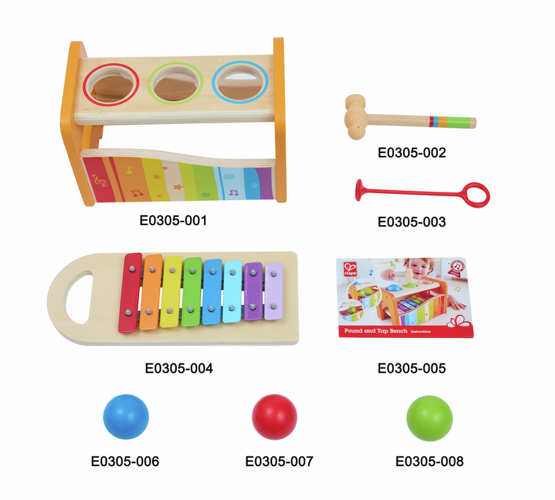 Hape Pound and Tap Bench