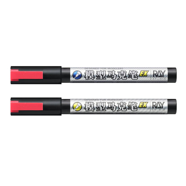 Ray Studio Model Kit Metallic Model Marker EX Series - Metallic Grapefruit Red