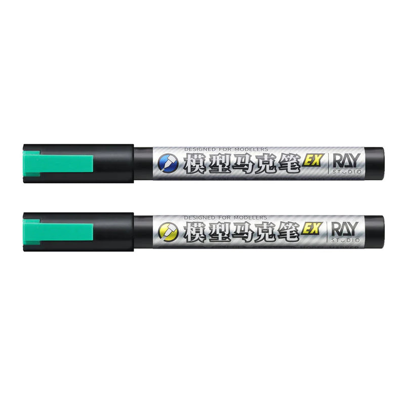 Ray Studio Model Kit Metallic Model Marker EX Series - Metallic Green