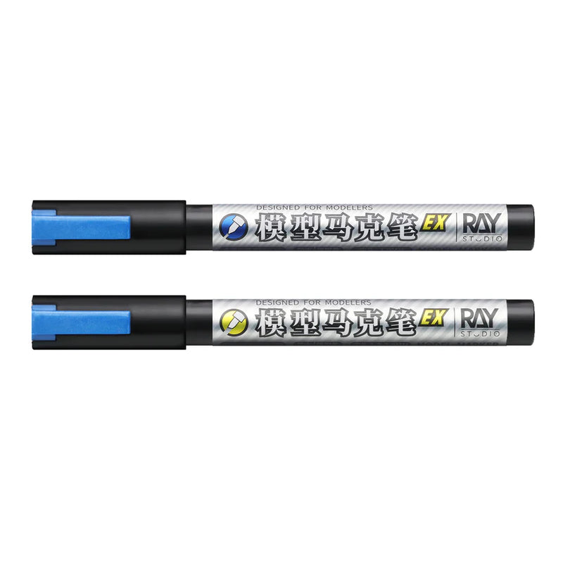 Ray Studio Model Kit Metallic Model Marker EX Series - Metallic Cobalt Blue