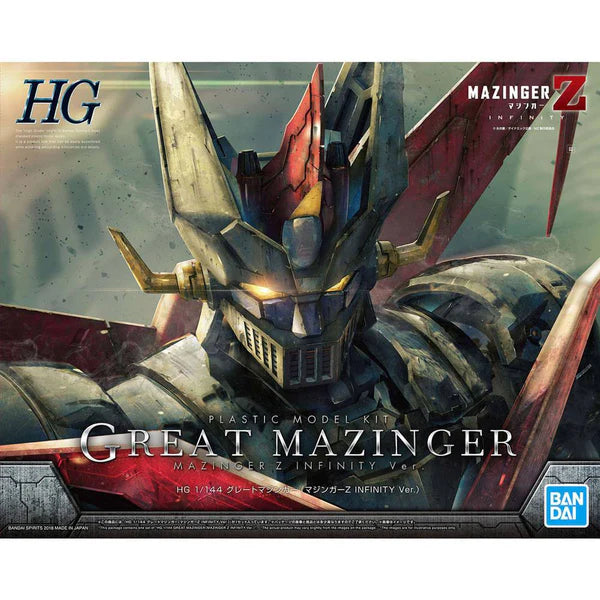 BANDAI - HG 1/144 GREAT MAZINGER MAZINGER Z INFINITY Ver.