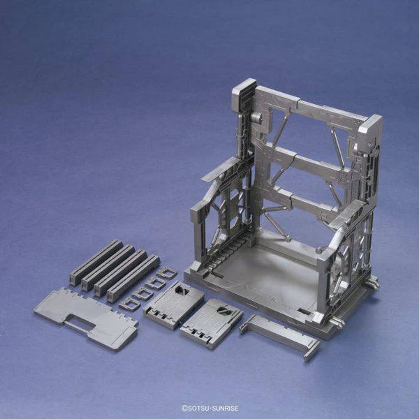 GUNDAM - BUILDERS PARTS SYSTEM BASE 001 (GUN METALLIC)