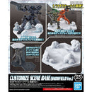BANDAI - 30MM CUSTOMIZE SCENE BASE (SNOWFIELD Ver.)