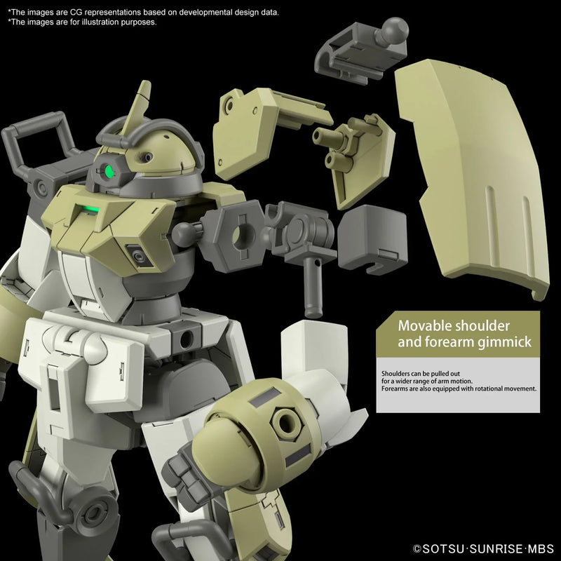 GUNDAM - HG 1/144 CHUCHUS DEMI TRAINER