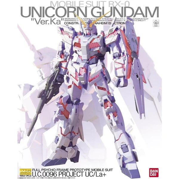 GUNDAM - MG 1/100 UNICORN GUNDAM Ver.Ka