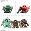 GUNDAM - BB Senshi Mobile Suit Gundam Principality Of Zeon Mobile Suit Set