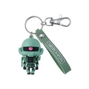 GUNDAM - ZAKUPLA-KUN 3D RUBBER MASCOT KEYCHAIN