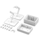 BANDAI - ACTION BASE 7 & OPTION BOX [WHITE]