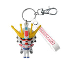 GUNDAM - BUILDSTPLA-KUN 3D RUBBER MASCOT KEYCHAIN