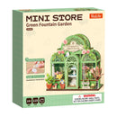 Robotime Rolife Green Fountain Garden DIY Miniature House DS049 (Pre-Order)