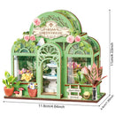 Robotime Rolife Green Fountain Garden DIY Miniature House DS049 (Pre-Order)