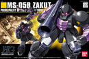GUNDAM - HGUC 1/144 ZAKU I BLACK TRI STARS