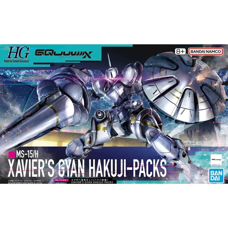 GUNDAM - HG 1/144 XAVIER'S GYAN HAKUJI-PACKS