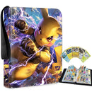 Trading Card Binder - Pikachu Lightning Punch (4-Pocket)