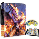 Trading Card Binder - Inferno Dragon (4-Pocket)