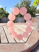 Natural Rose Quartz Round Bead Bracelet – 20mm