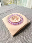 Natural Amethyst Druzy Bracelet – 8mm