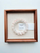 Natural Pink Phantom Quartz Round Bead Bracelet – 10mm / 12mm
