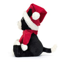 JELLYCAT CHRISTMAS JELLYCAT JACK BLACK & CREAM 11X9X32CM