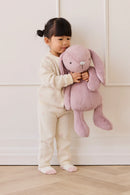 JAMIE KAY SNUGGLE BUNNIES - PENELOPE THE BUNNY - PERIWINKLE 45CM