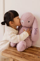 JAMIE KAY SNUGGLE BUNNIES - PENELOPE THE BUNNY - PERIWINKLE 45CM