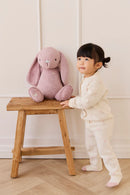 JAMIE KAY SNUGGLE BUNNIES - PENELOPE THE BUNNY - PERIWINKLE 45CM