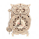 Robotime ROKR Owl Clock LK503 (Back Order)