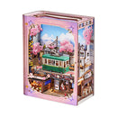 Robotime ROKR Strolling in the Sunshine Mechanical Book Nook LKS01