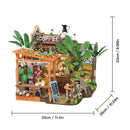 Robotime Rolife Leafree Café DIY Miniature House DH201 (Pre-Order)