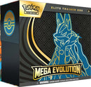 Pokemon TCG Mega Evolutions 1 Elite Trainer Box (Pre-Order)(Limit 2 per Customer)