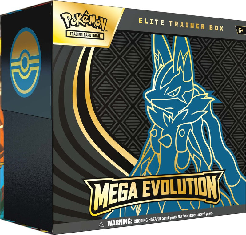 Pokemon TCG Mega Evolutions 1 Elite Trainer Box (Pre-Order)(Limit 2 per Customer)