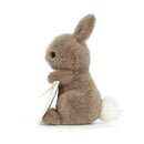 JELLYCAT MESSENGER BUNNY BROWN 12X12X11CM