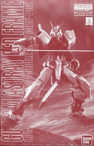 (PREMIUM-BANDAI) GUNDAM - MG 1/100 GUNDAM ASTRAY RED FRAME LOWE GUELE'S USE MOBILE SUIT MBF-P02