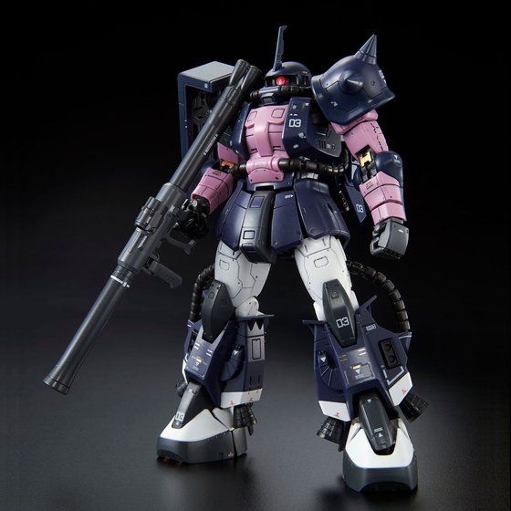 (PREMIUM-BANDAI) GUNDAM - RG 1/144 MS-06R-1A BLACK TRI-STAR ZAKU II