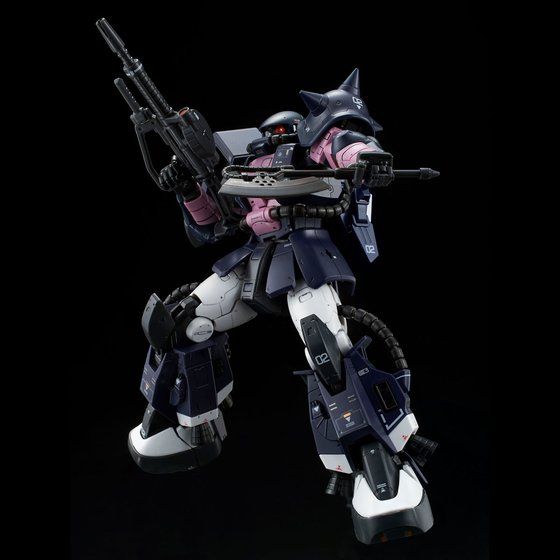 (PREMIUM-BANDAI) GUNDAM - RG 1/144 MS-06R-1A BLACK TRI-STAR ZAKU II