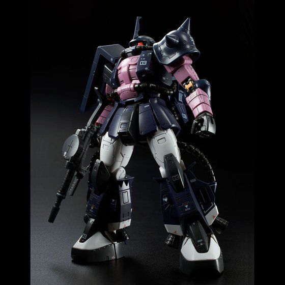 (PREMIUM-BANDAI) GUNDAM - RG 1/144 MS-06R-1A BLACK TRI-STAR ZAKU II